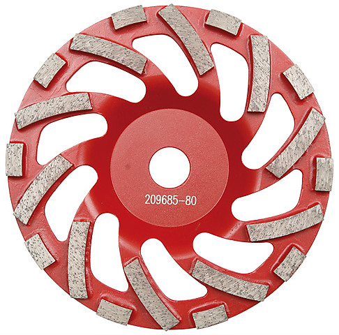 Алмазная чашка по бетону CST-Merkur (крепление H)